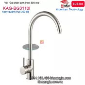 Vòi bếp lạnh inox sus304 BIGGO KAG-BG3110I
