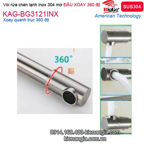 Voi-bep-lanh-Inox-sus304-dau-xoay-360-do-Biggo-KAG-BG3121INX-2