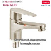 Vòi lạnh gật gù inox sus304 KAG-KL54