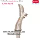 Vòi thiên thần inox sus304 mờ KAG-KL55