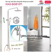 Sen tắm đứng,sen lạnh inox sus304 BIGGO KAG-BG8107I