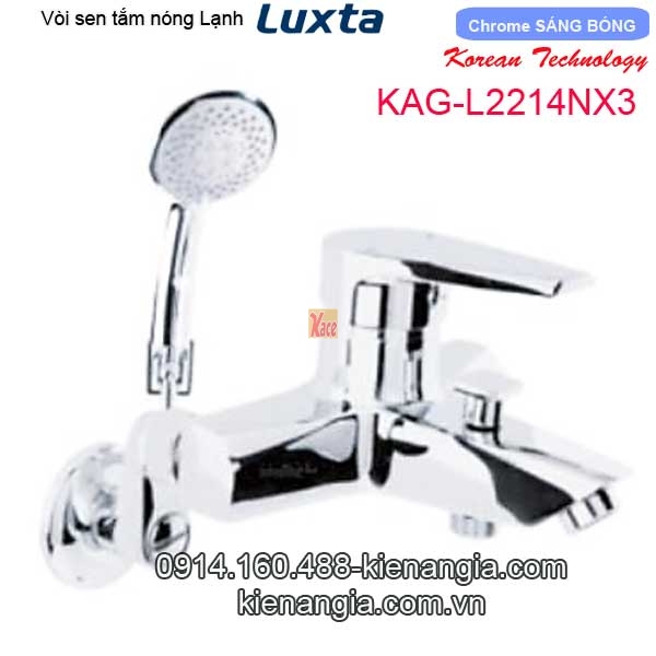Vòi sen tắm nóng lạnh cao cấp Korea-Luxta L2214NX3