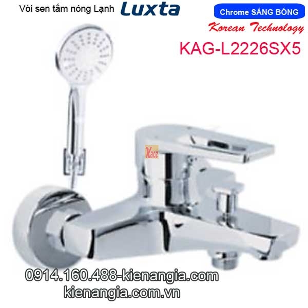 Vòi sen tắm nóng lạnh cao cấp Korea-Luxta KAG-L2226SX5