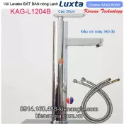 Vòi nóng lạnh cao 30cm,vòi Lavabo đặt bàn Korea Luxta  KAG-L1204B BM2026