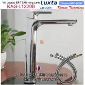 Vòi nóng lạnh cao 30cm,vòi Lavabo đặt bàn Korea Luxta KAG-L1220B