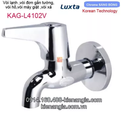 Vòi lạnh gắn tường,vòi đơn Korea-Luxta KAG-L4102V