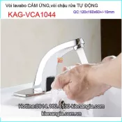 Vòi lavabo cảm ứng tự động Chrome bóng KAG-VCA1044