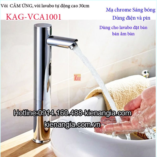Vòi cảm ứng tự động lavabo đặt bàn KAG-VCA1001