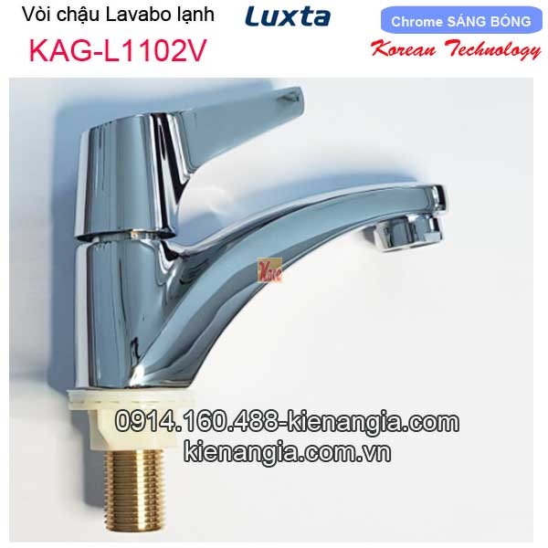 Vòi lạnh chậu lavabo Korea Luxta-KAG-L1102V