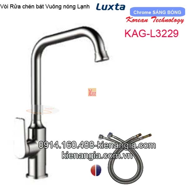 Vòi rửa chén nóng lạnh Korea Luxta-KAG-L3229