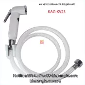 Vòi xịt vệ sinh bằng nhựa đầu giữ nước KAG-KV23
