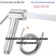 Vòi xịt vệ sinh màu chrome sáng bóng KAG-KV36