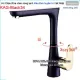 Vòi bếp nóng lạnh đồng đúc màu đen vàng 24K KAG-Black34