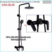 Sen cây đứng màu đen phong cách nóng lạnh KAG-Black06