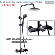 Sen cây đứng màu đen phong cách nóng lạnh KAG-Black07