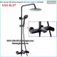 Sen cây đứng màu đen phong cách nóng lạnh KAG-Black07