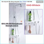 Sen cây,sen tắm đứng màu trắng hiện đại KAG-White04