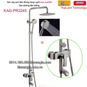 Sen cây nóng lạnh inox sus304  mờ  Thailand-Proxia KAG-PR2245