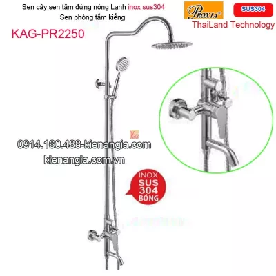 Sen cây nóng lạnh inox sus304 bóng  Thailand-Proxia KAG-PR2250