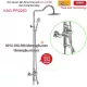 Sen cây nóng lạnh inox sus304 bóng  Thailand-Proxia KAG-PR2250
