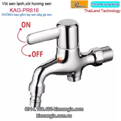 Vòi củ sen lạnh,sen tắm lạnh Thailand-Proxia KAG-PR616