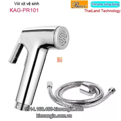 Vòi xịt vệ sinh màu chrome  Proxia-Thailand KAG-PR101