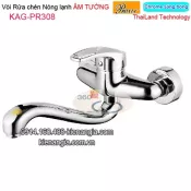 Vòi rửa chén nóng lạnh gắn tường Proxia-Thailand KAG-PR308
