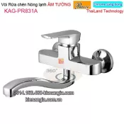 Vòi rửa chén nóng lạnh gắn tường Proxia-Thailand KAG-PR831A