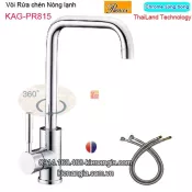 Vòi rửa chén nóng lạnh Thailand-Proxia KAG-PR815