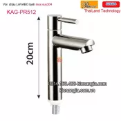Vòi lạnh ống trúc lavabo inox sus304 Thailand-Proxia KAG-PR512