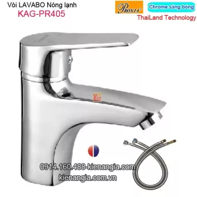 Vòi lavabo nóng lạnh Proxia-Thailand KAG-PR405
