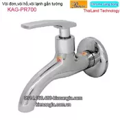 Vòi hồ ,vòi đơn gắn tường Thailand-Proxia KAG-PR700
