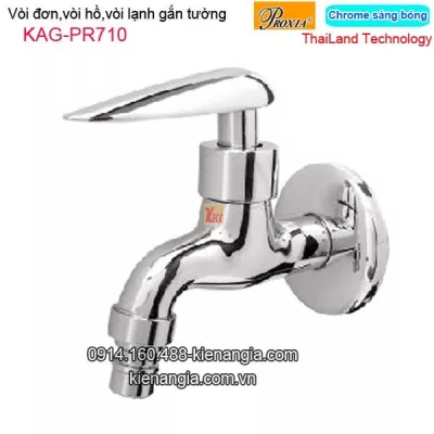 Vòi hồ ,vòi đơn gắn tường Thailand-Proxia KAG-PR710