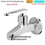 Vòi hồ ,vòi đơn gắn tường Thailand-Proxia KAG-PR708