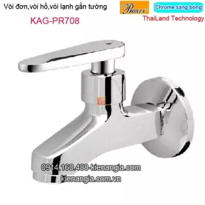 Vòi hồ ,vòi đơn gắn tường Thailand-Proxia KAG-PR708
