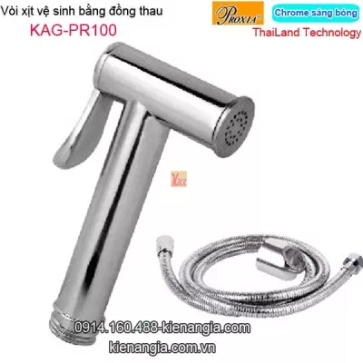 Vòi xịt vệ sinh đồng thau Proxia-Thailand KAG-PR100