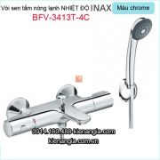 Vòi sen tắm nóng lạnh nhiệt độ  Inax-Nhật Bản cao cấp BFV-3413T-4C