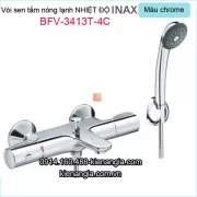 Vòi sen tắm nóng lạnh nhiệt độ  Inax-Nhật Bản cao cấp BFV-3413T-4C