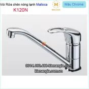 Vòi rửa chén nóng lạnh tay gật gù Malloca-K120N