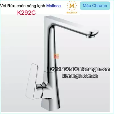Vòi rửa chén nóng lạnh Malloca-K292C