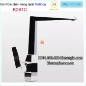 Vòi rửa chén vuông nóng lạnh Malloca-K291C