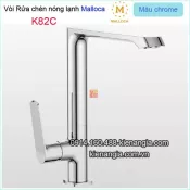 Vòi rửa chén vuông nóng lạnh Malloca-K82C