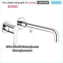 Vòi chậu lavabo nóng lạnh âm tường Caesar-B308C