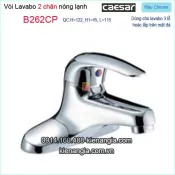 Vòi 2 chân,vòi chậu 3 lỗ Caesar-B262CP