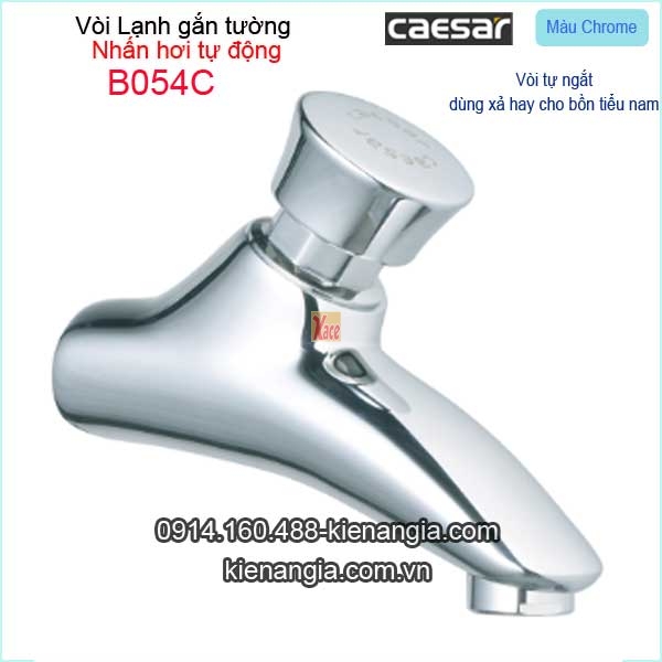 Vòi lạnh tự ngắt,vòi nhấn hơi Caesar-W054C