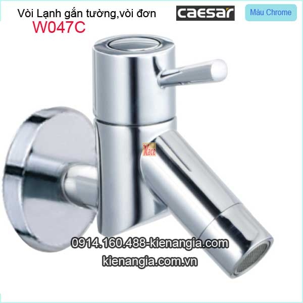 Vòi lạnh gắn tường Caesar-W047C