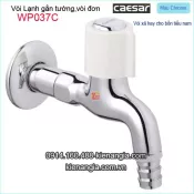 Vòi lạnh gắn tường,vòi máy giặt  Caesar-WP037C