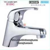 Vòi lạnh chậu lavabo tay gật gù Caesar-B109C