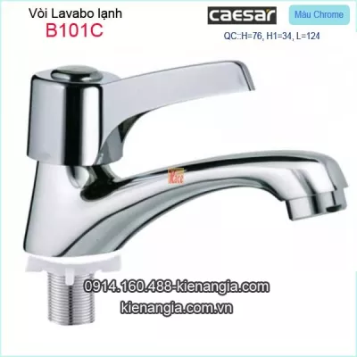 Vòi lạnh chậu lavabo Caesar-B101C