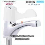 Vòi lạnh chậu lavabo Caesar-B027C